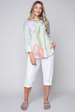 Load image into Gallery viewer, Fresh Avocado 3/4-length sleeve blouse
