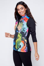 Load image into Gallery viewer, Winter Bouquet quilted vest
