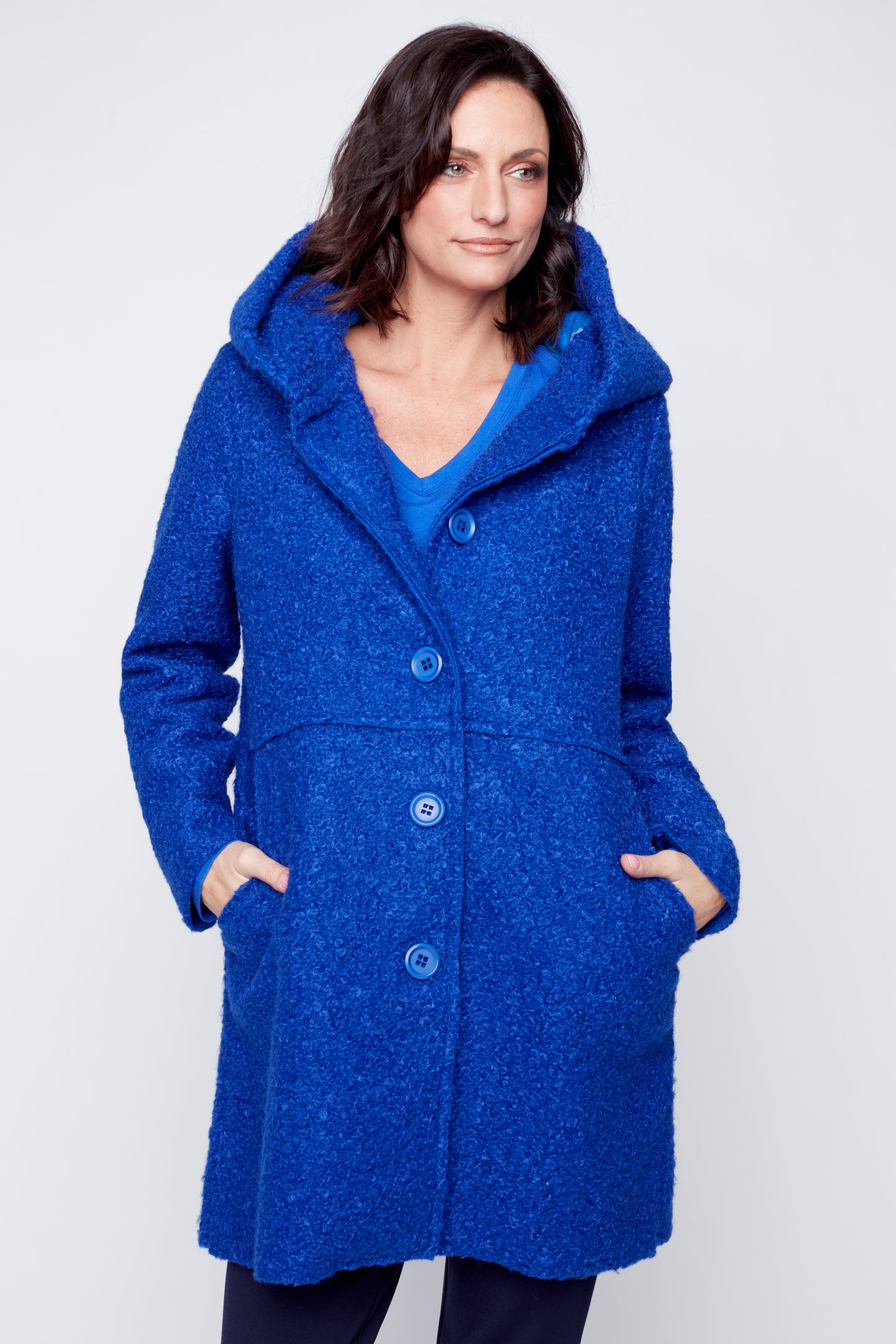 Don't Over Think Hooded Trench