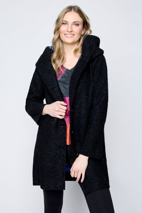 Just Say It Hooded Trench
