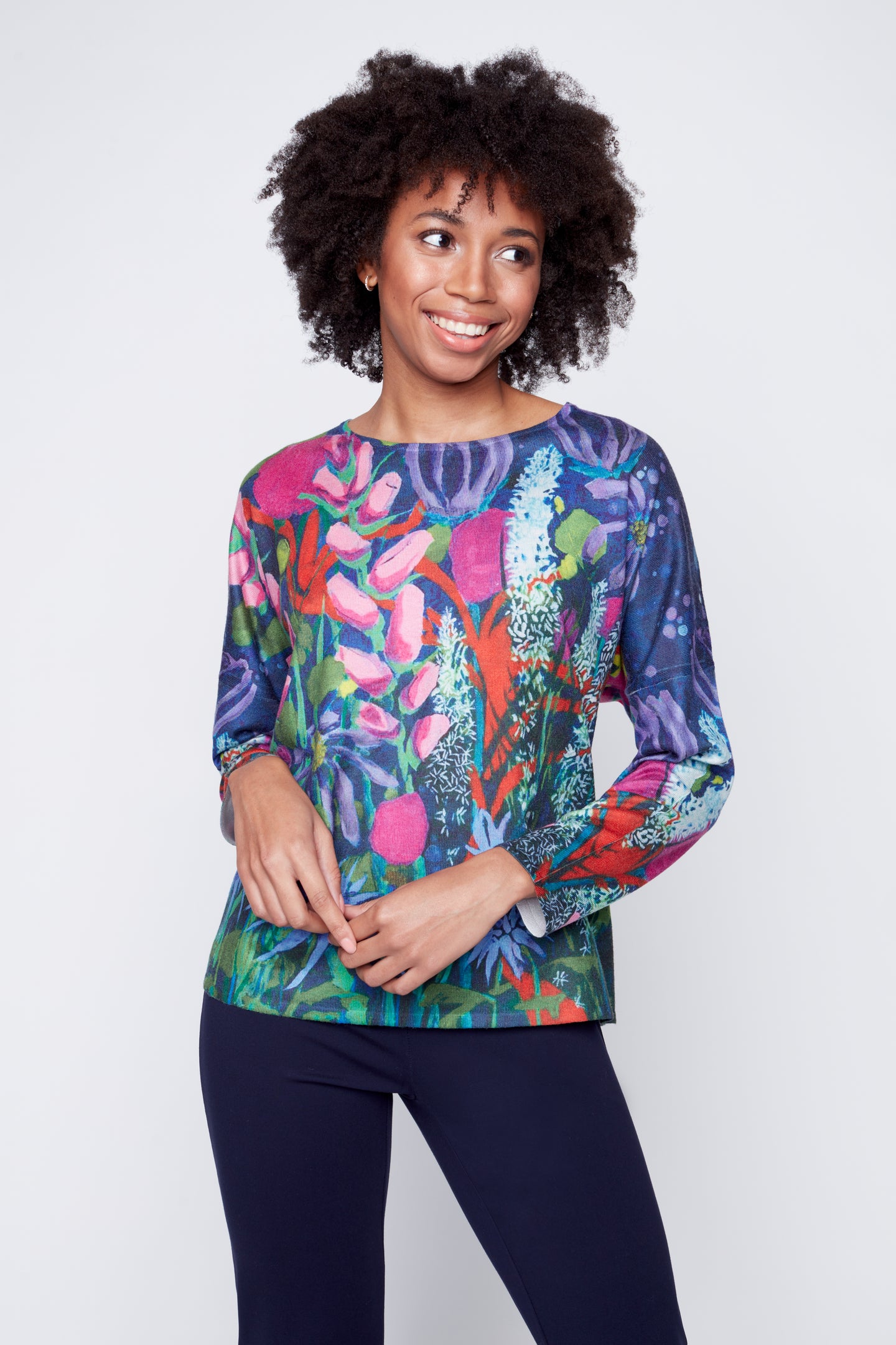 Of Fragrance & Flowers long sleeve top