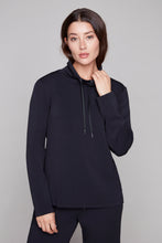 Load image into Gallery viewer, Basics Relaxed Funnel Neck Pullover
