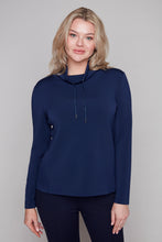 Load image into Gallery viewer, Basics Relaxed Funnel Neck Pullover
