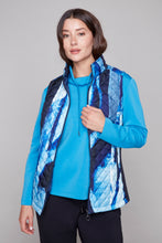 Charger l&#39;image dans la galerie, &quot;Blue Crossings&quot; quilted vest
