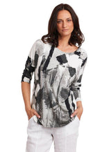 Load image into Gallery viewer, The Earl of Greys 3/4 Sleeve top with round neck
