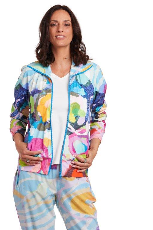 From A Moment Zip Front Jacket