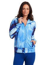 Load image into Gallery viewer, Blue Jeans Blues Zip Front Jacket
