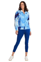 Load image into Gallery viewer, Blue Jeans Blues Zip Front Jacket
