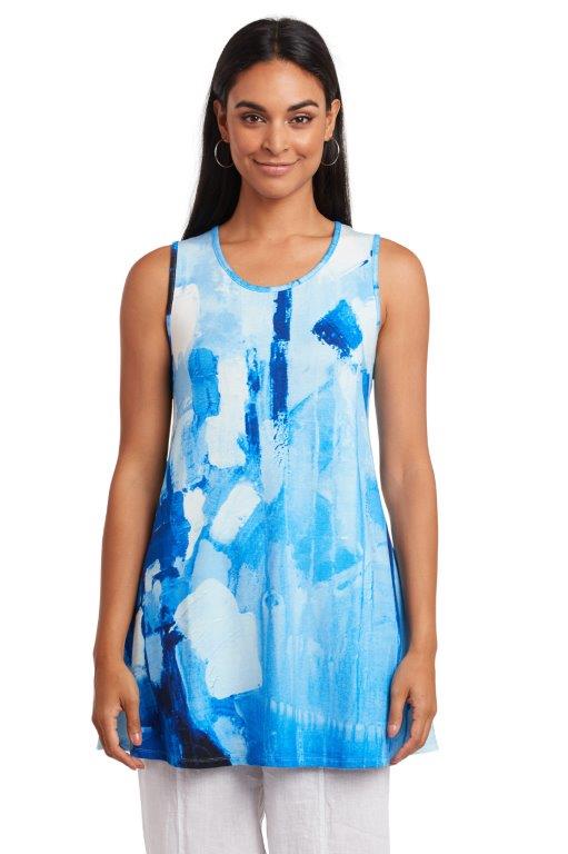 Blue Jeans Blues Tunic Tank