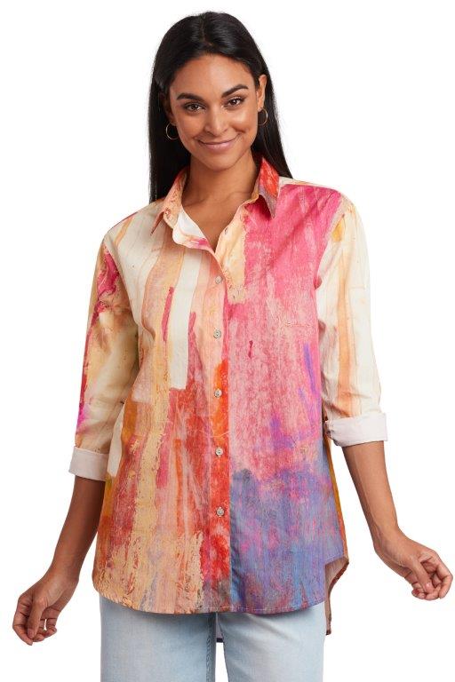 Just For Them button front blouse