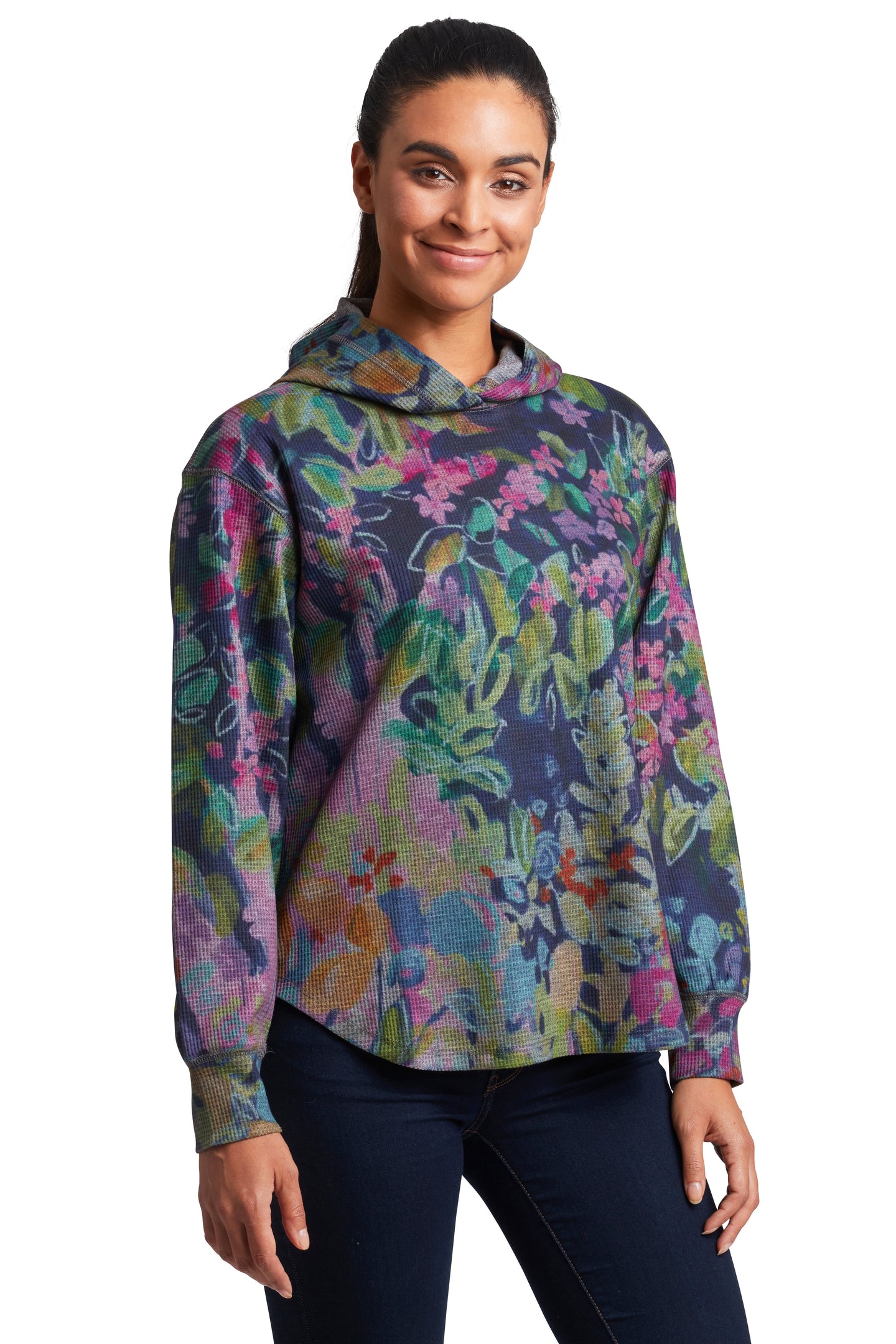 Not Klimt's Apple Tree pop over hoodie