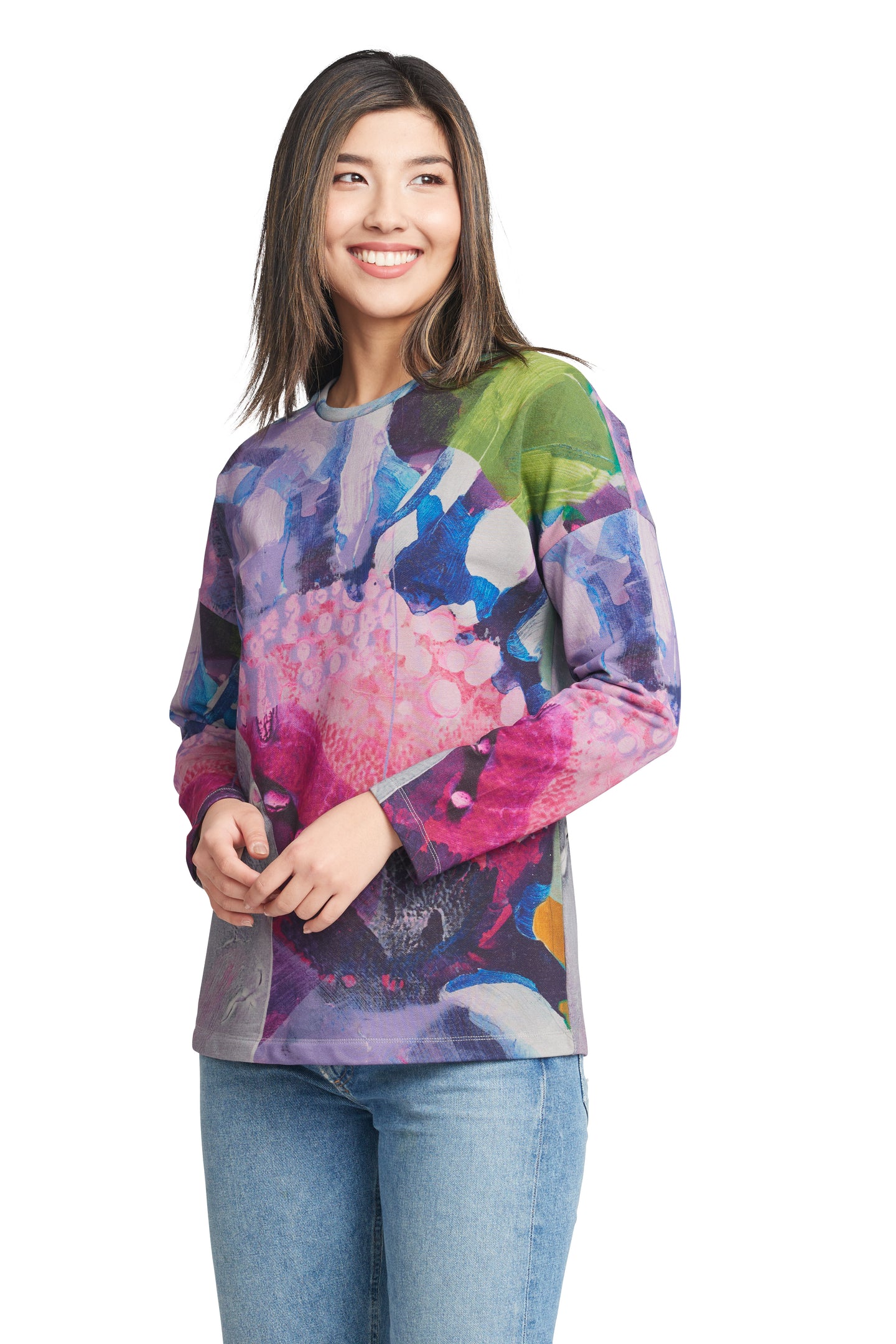 Growing From Ideas French terry long sleeve top
