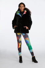 Load image into Gallery viewer, In the City Reversible Faux Fur Jacket
