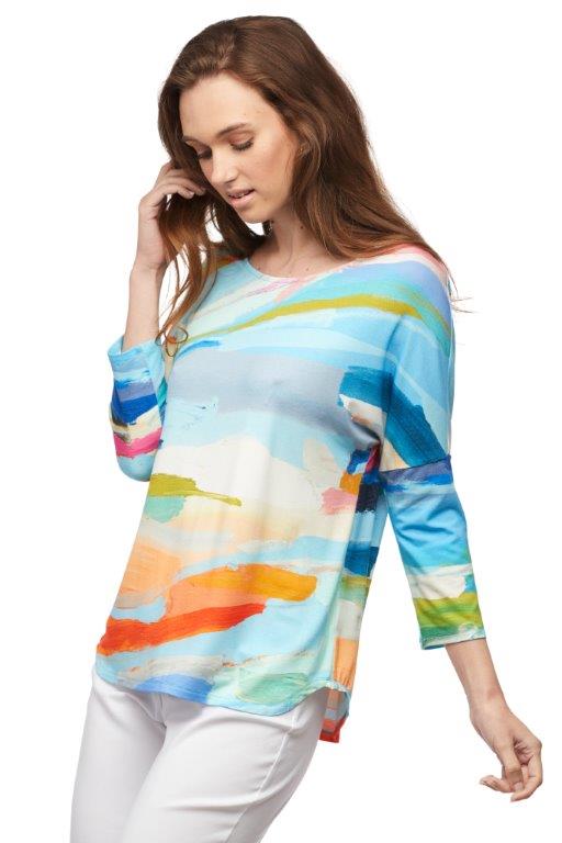Fresh Air 3/4 Sleeve Top