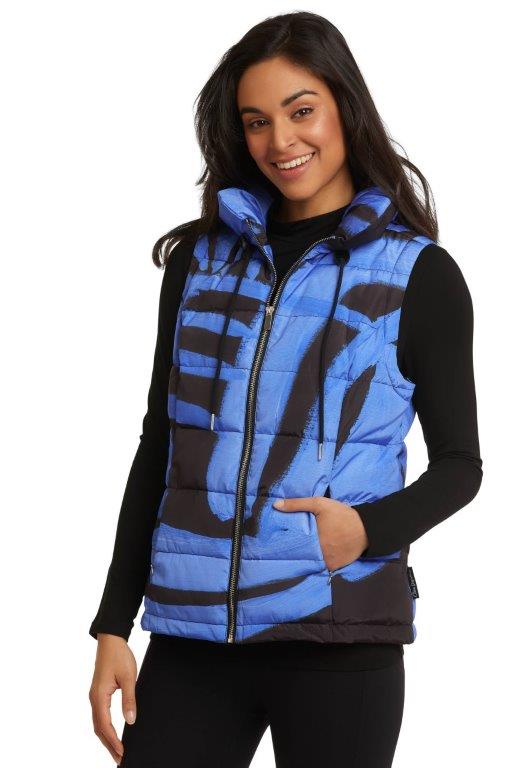 Midnight Zip Front Vest