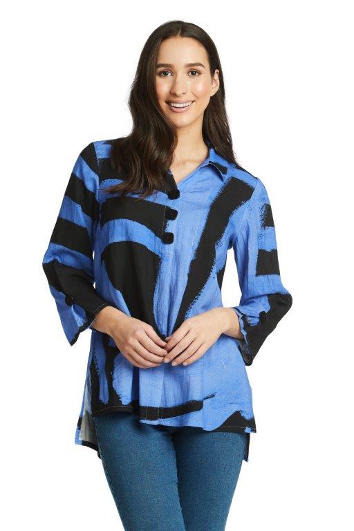 Midnight Relaxed Blouse