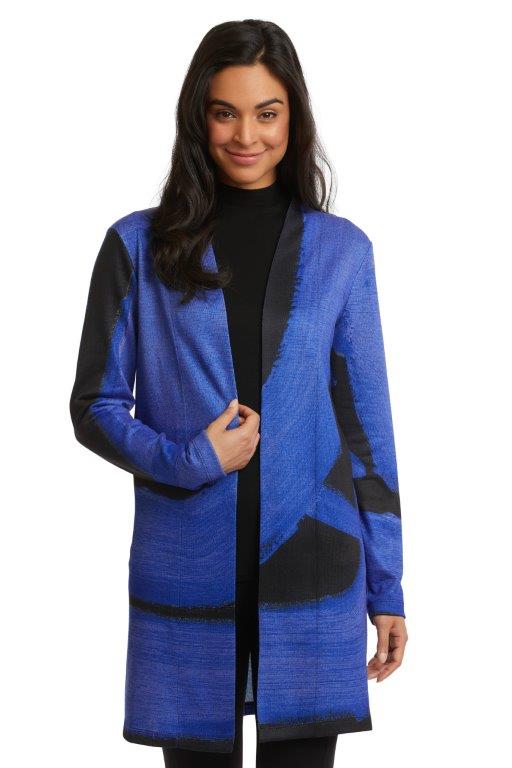 Midnight Long Sleeve Knit Cardigan