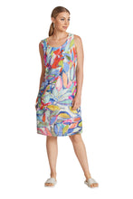 Load image into Gallery viewer, Party In August sleeveless button pocket dress
