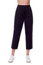 Load image into Gallery viewer, Basics collection elastic waist crop pants
