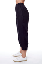 Load image into Gallery viewer, Basics collection elastic waist crop pants
