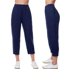 Load image into Gallery viewer, Basics collection elastic waist crop pants
