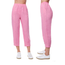Load image into Gallery viewer, Basics collection elastic waist crop pants
