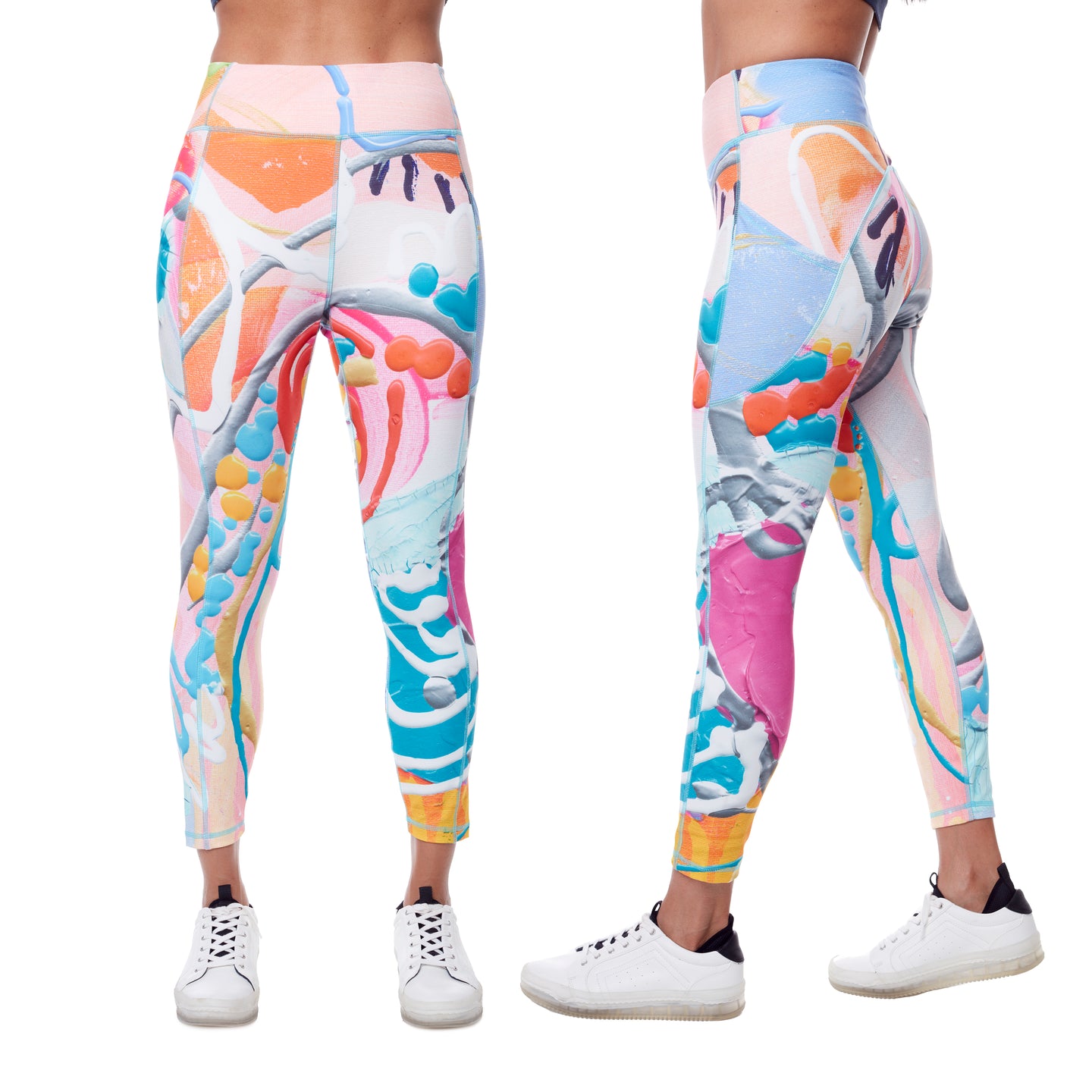 Legging à enfiler Happy Days