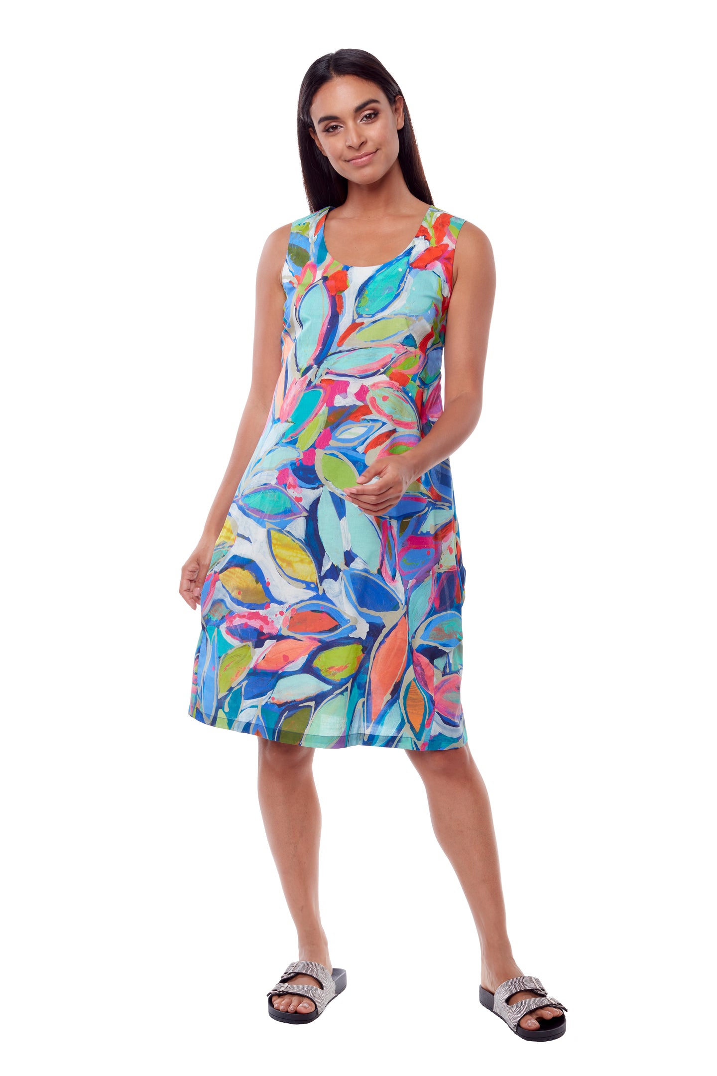 Party In August bubble dress