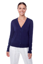 Load image into Gallery viewer, Basics button front short knit cardigan
